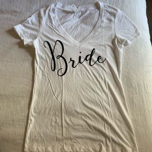 White Bride T Shirt
